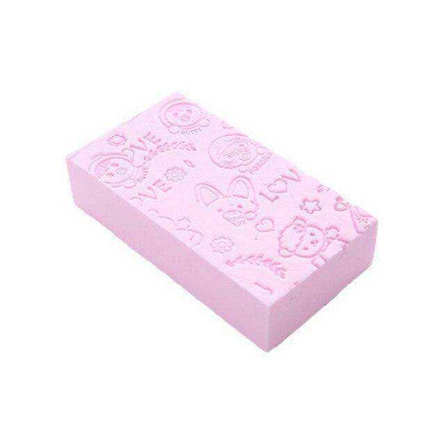 Bath Sponge Lace Printed Baby Scrub Shower