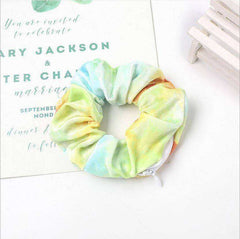 New Korea 2020 Fashion Girls Zipper Headwear Ponytail Holders Hair Accessories
