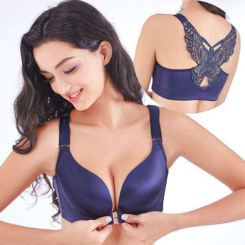 Beautiful Butterfly Front Closure Aesthetic Bra