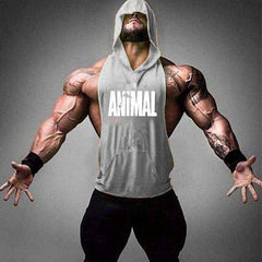 Men Animal brand clothing Bodybuilding Fitness Tank Top Stringer