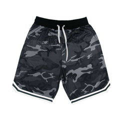 New Men's Fitness Camouflage Sports Shorts