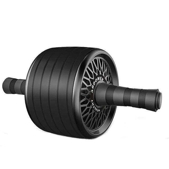 2 in 1 Ab Roller&Jump Rope No Noise for Arm Waist Leg Exercise Gym Fitness Equipment