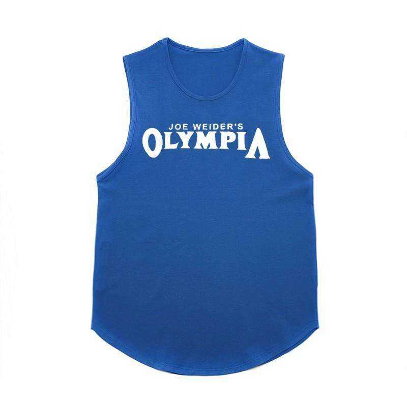New Mens Summer Print Cotton  Sleeveless Tank Tops