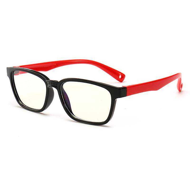 Aesthetic Bendable Anti-blue Light Silicone Children Optical Glasses