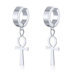 Stainless Steel Egyptian Queen Ankara Earing