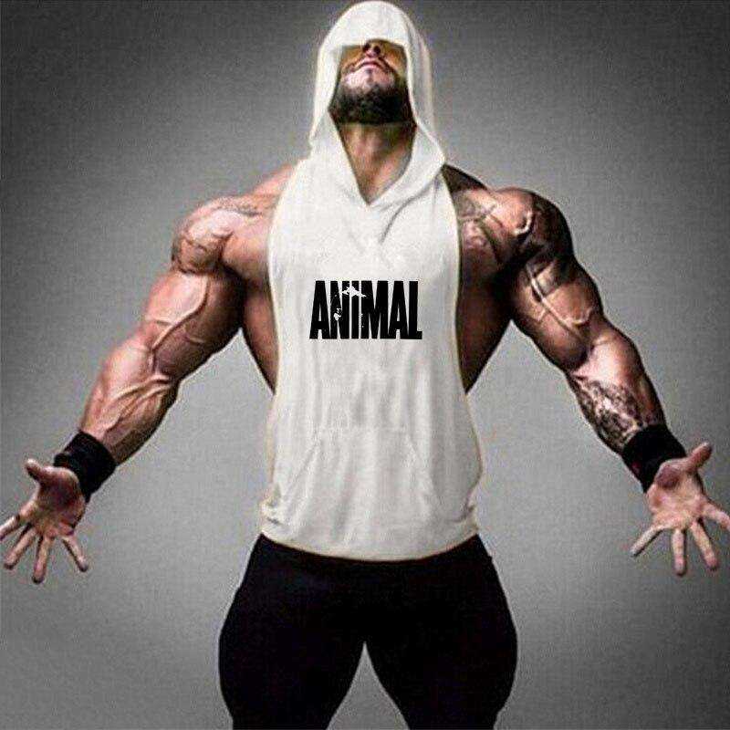 Men Animal brand clothing Bodybuilding Fitness Tank Top Stringer