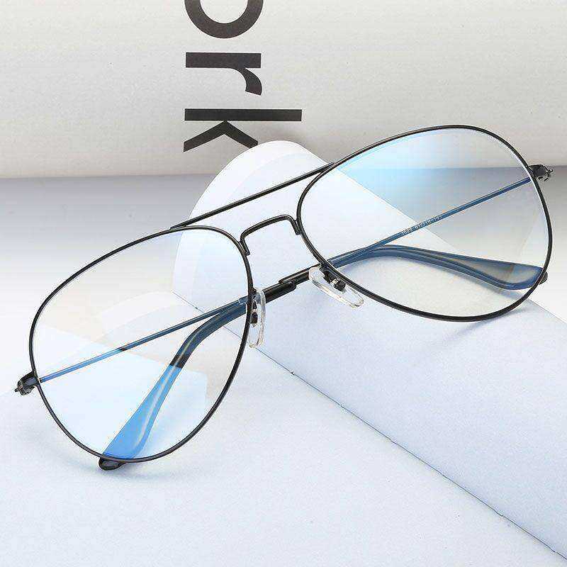 Aesthetic Aviator Blue Light Protecting Computer Glasses