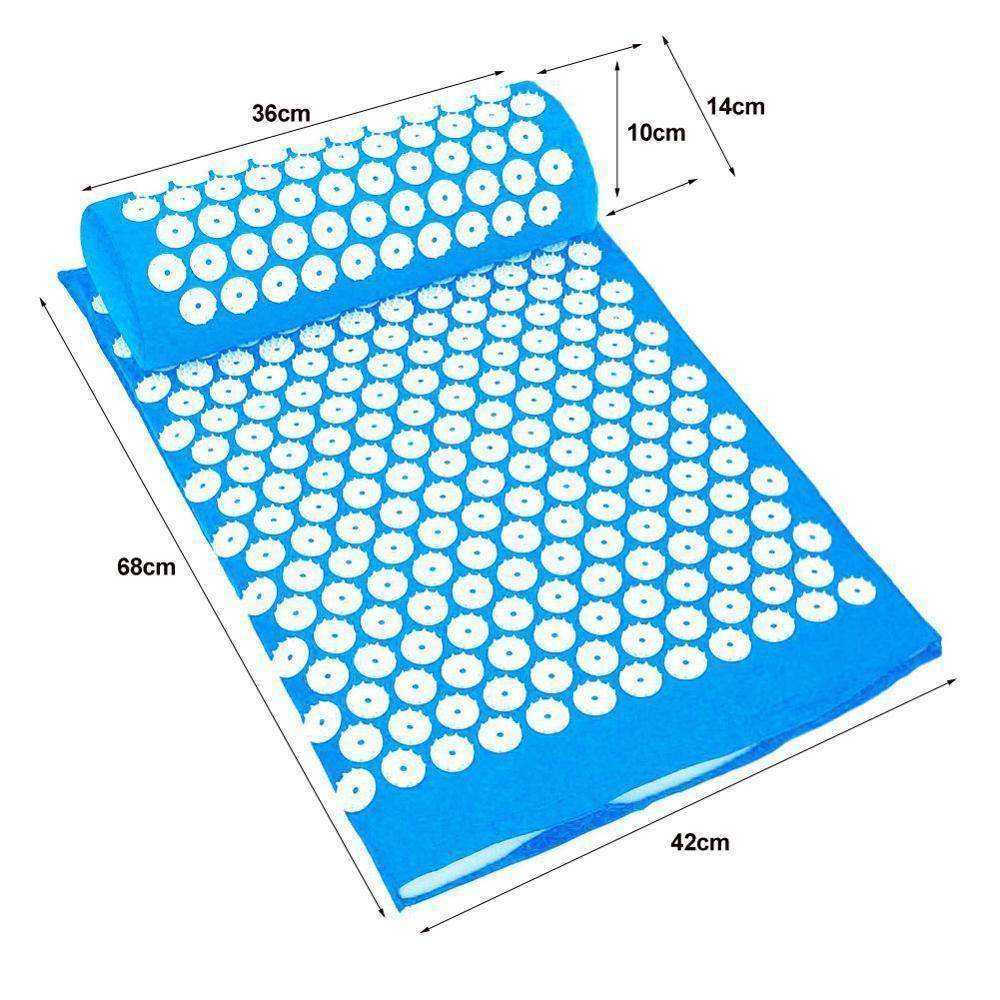 Relieves Stress Acupressure Massager Cushion Yoga Mat
