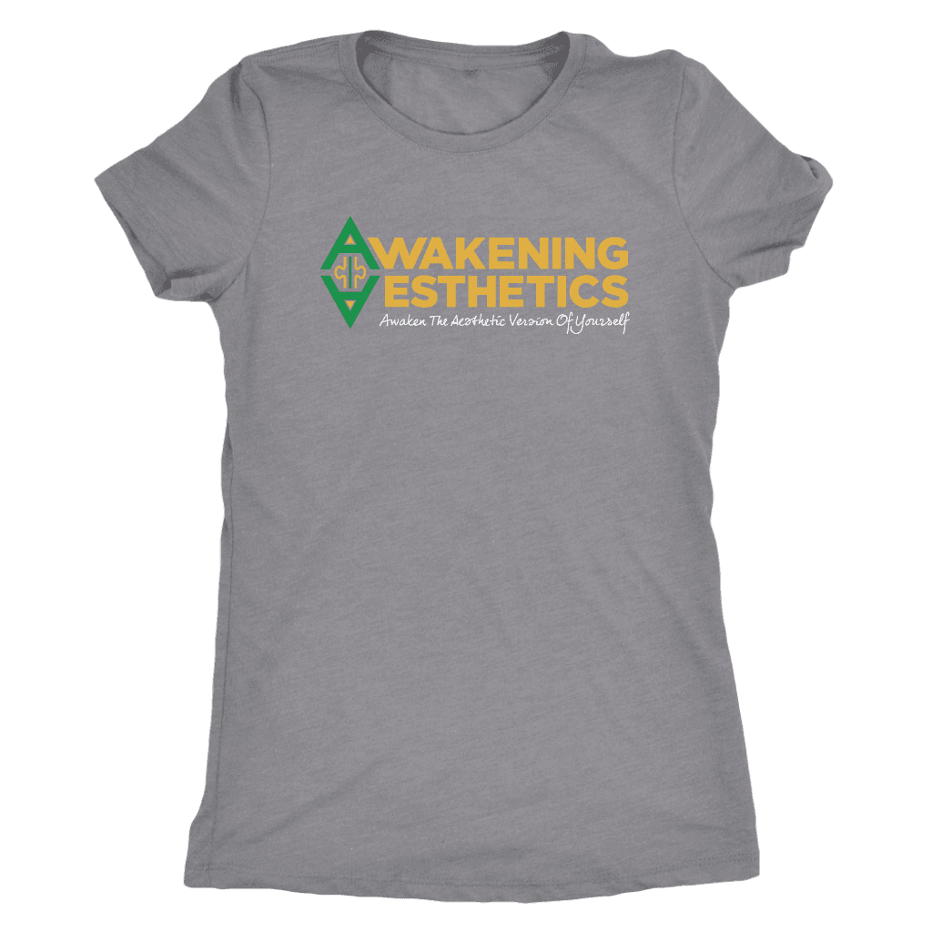 Awakening Aesthetics Next Level Womens Triblend T Shirt