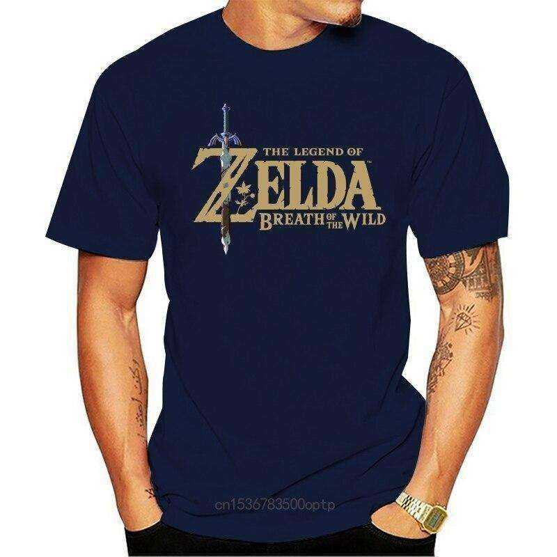 Men The Breath Of Wild Zelda Design T-Shirts