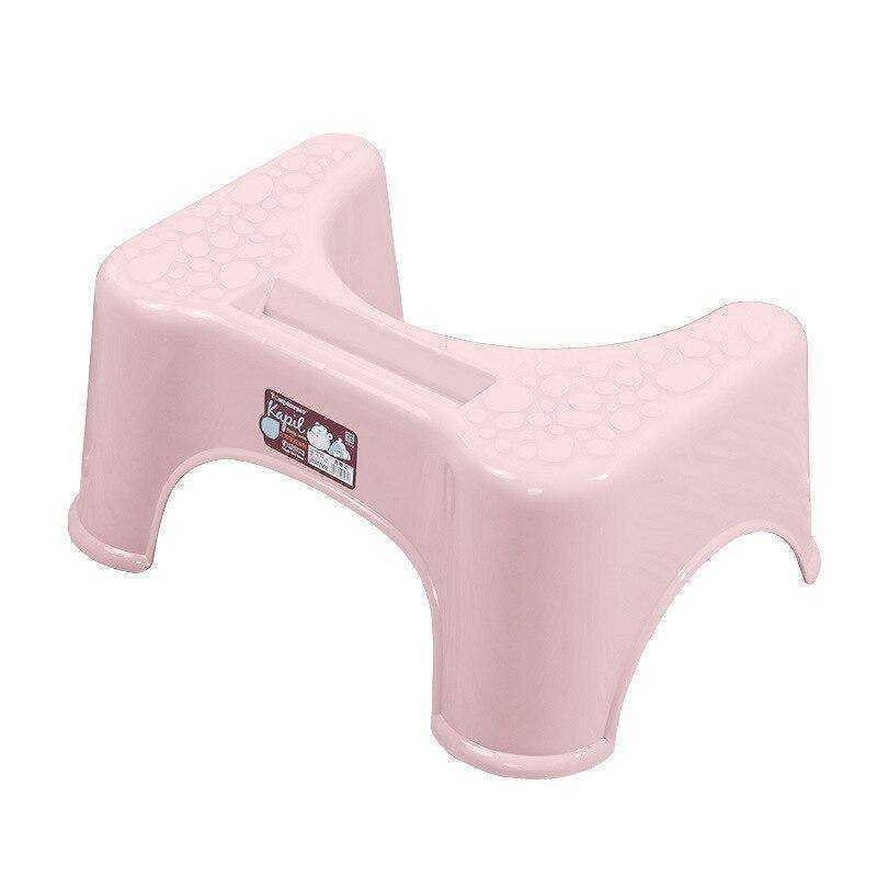 Strong Bathroom Toilet Step Stool Squat Potty With Phone Holder For Adults & Kids