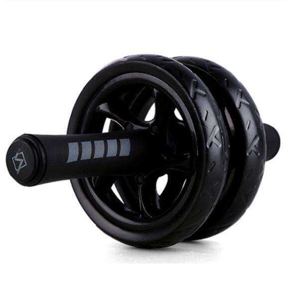 2 in 1 Ab Roller&Jump Rope No Noise for Arm Waist Leg Exercise Gym Fitness Equipment