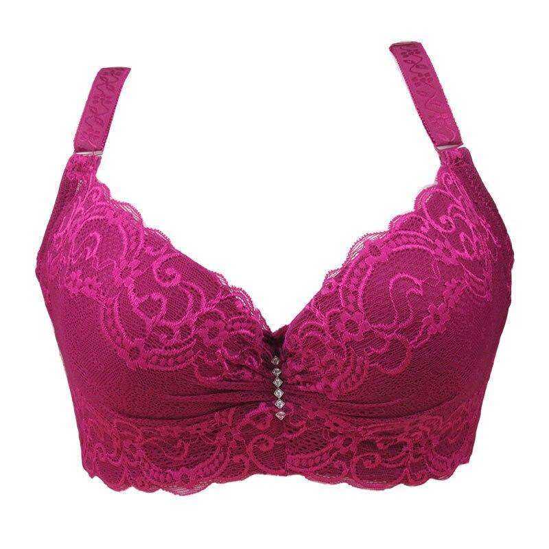 Women Big Large Size Push Up Bras Bralette Lace Intimates Sexy Lingerie Undrwear