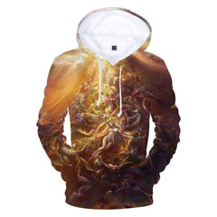 3D Print The Legend of Zelda 3D Sweatshirt Thin Hooded Pullovers