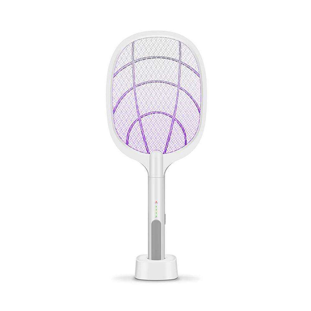 3000V Electric Mosquito Killer With UV Lamp 1200mAh Rechargeable Insect Racket
