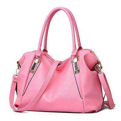 Ladies Leather Casual Large Tote  Shoulder Handbags