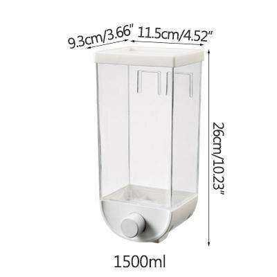 Wall-Mounted Multi-Grain Sealed Jars