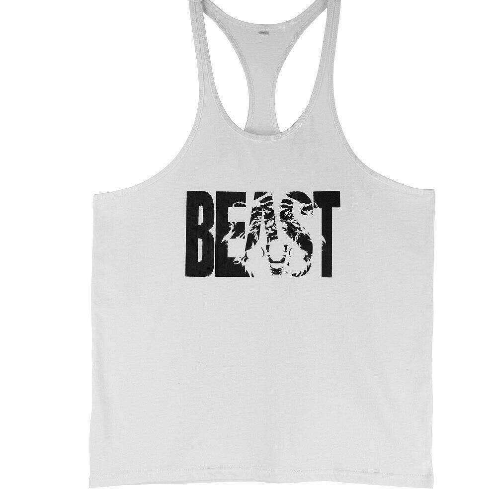 Beast Aesthetic Bodybuilding Gym Workout Muscle Stringer
