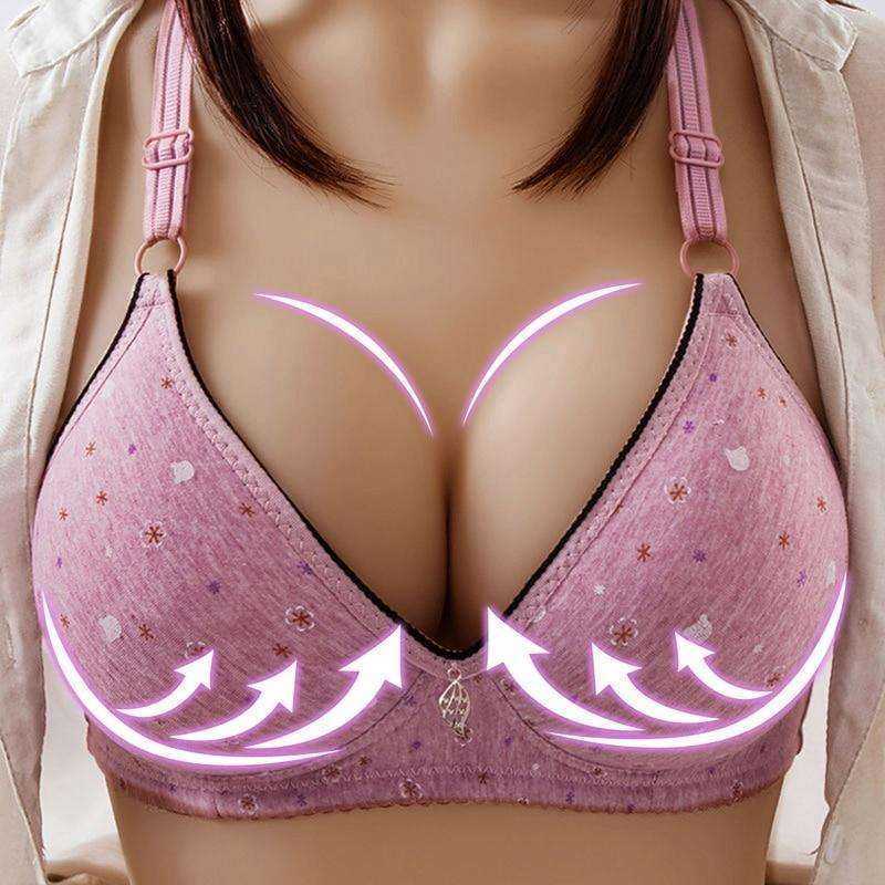 Fashion Sexy Comfortable Soft Push Up Anti-sag Bra For Women