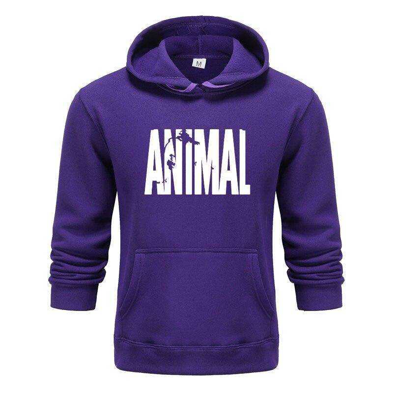 ANIMAL Print Aesthetic Apparel Hoodie Bodybuilding Fitness Gym Sweater