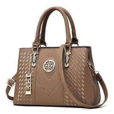 Embroidery Messenger Women Leather Handbags