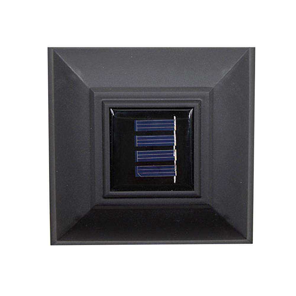 Waterproof Landscape Garden Outdoor Post Deck Cap Column Fence Solar LED Light Lamp