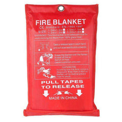 Fire Blanket Fiberglass Sealed Retardant Emergency