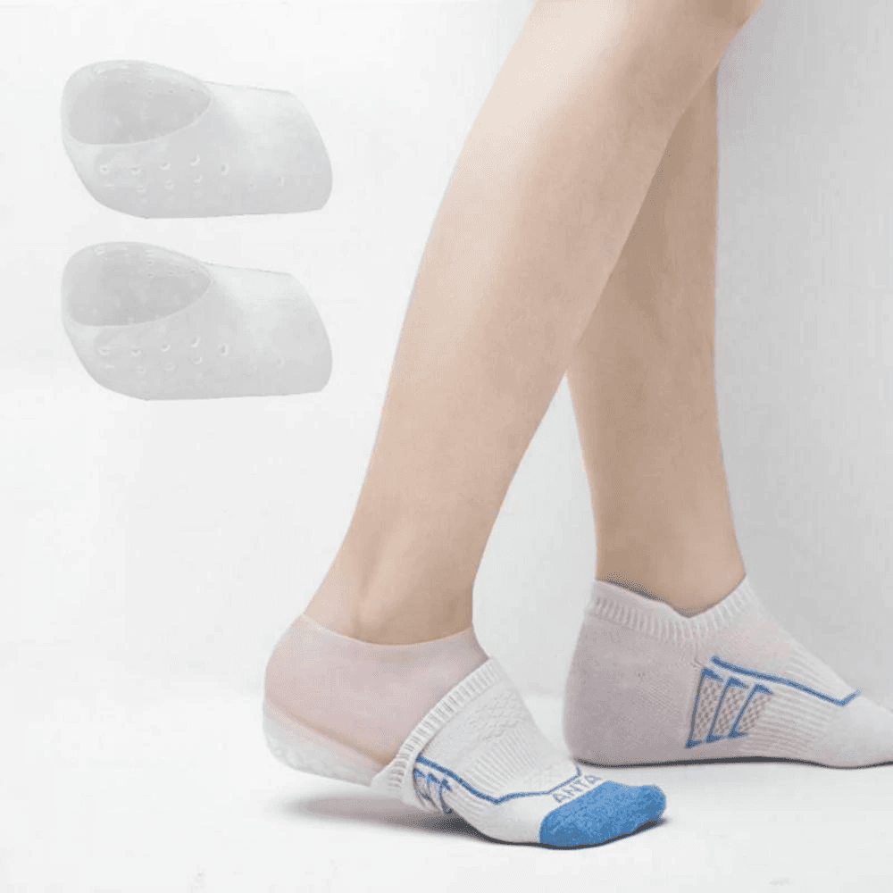 Unisex Solid Silicone Hard-Wearing Insoles