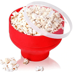 Silicone Collapsible Microwave Popcorn Maker