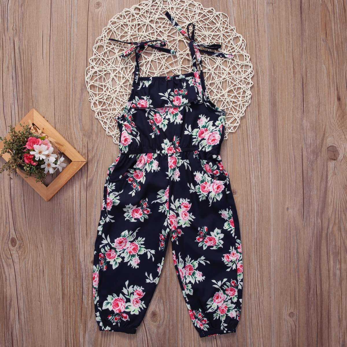 Romper Clothes  Kids Summer Sleeveless Jumpsuit