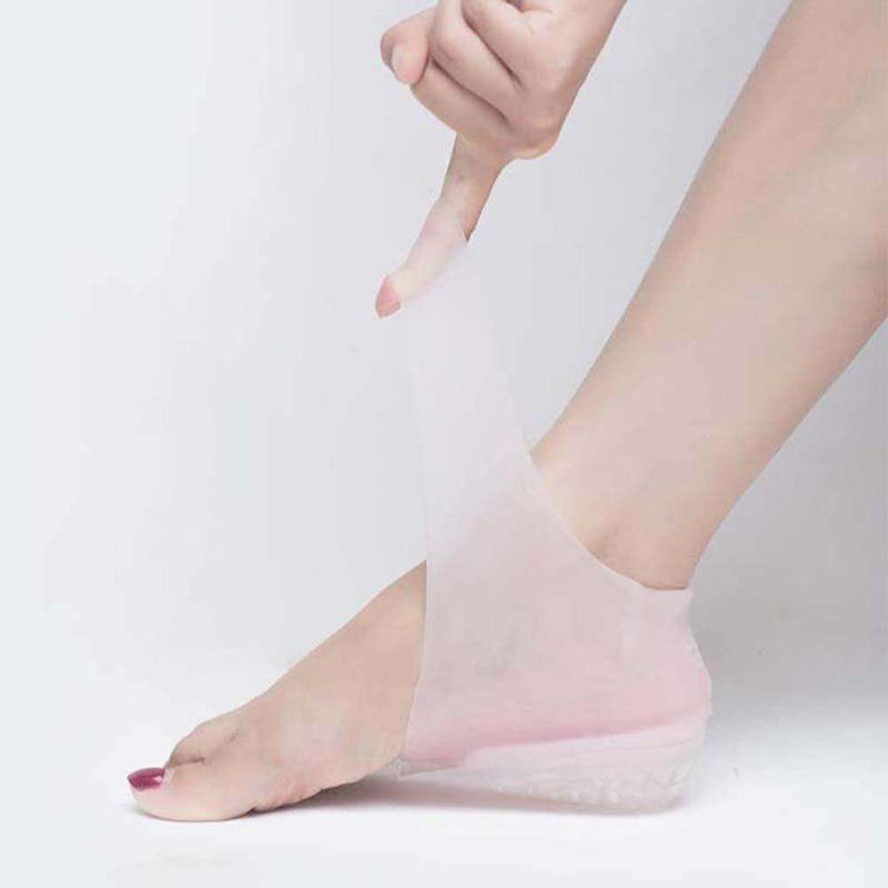 Unisex Solid Silicone Hard-Wearing Insoles