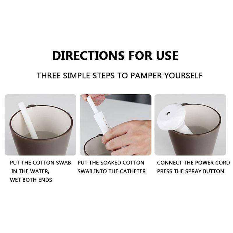 USB Portable Air Humidifier Diamond Bottle Aroma Diffuser Mist Maker