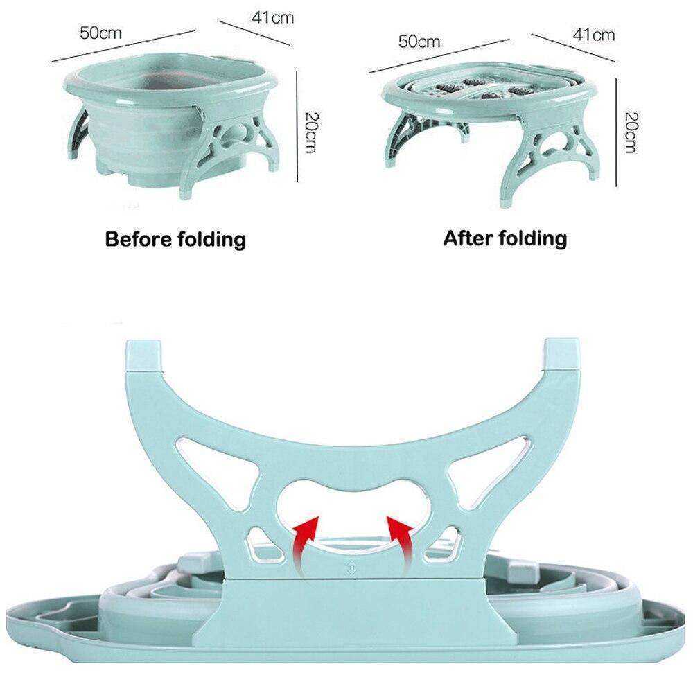 Beautiful Aesthetic Foot Tub Portable Folding Spa Wash