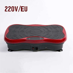 200KG/441LBS Exercise Fitness Vibration Machine Trainer Plate Platform with Resistance Bands 220V