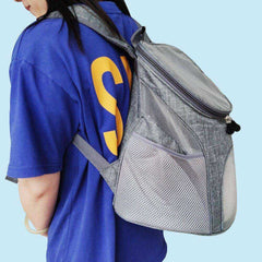 Portable Mesh Dog Bag Backpack
