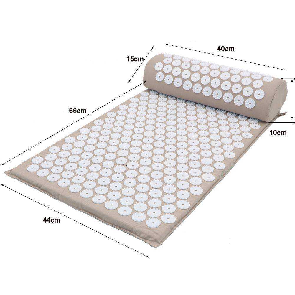 Relieves Stress Acupressure Massager Cushion Yoga Mat