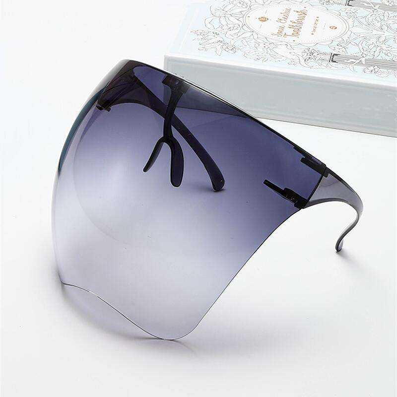 Colorful Transparent Protective Antidust Mask Full Face Shield