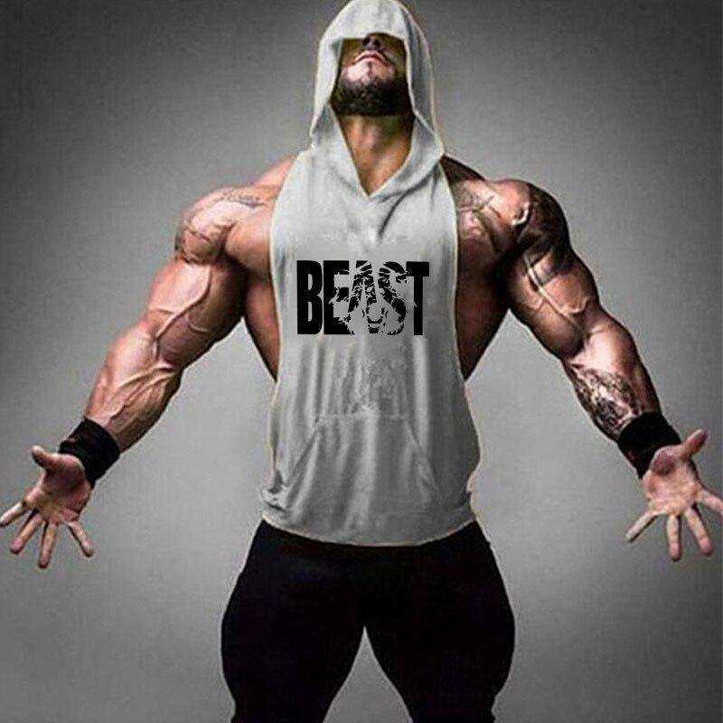 Men Animal brand clothing Bodybuilding Fitness Tank Top Stringer