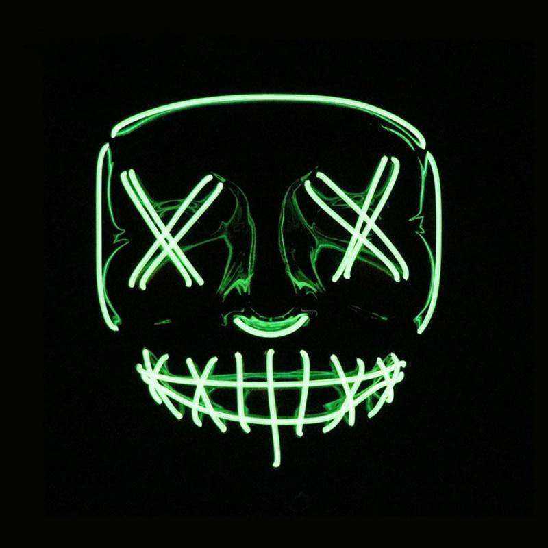 Aesthetic Halloween Led Mask