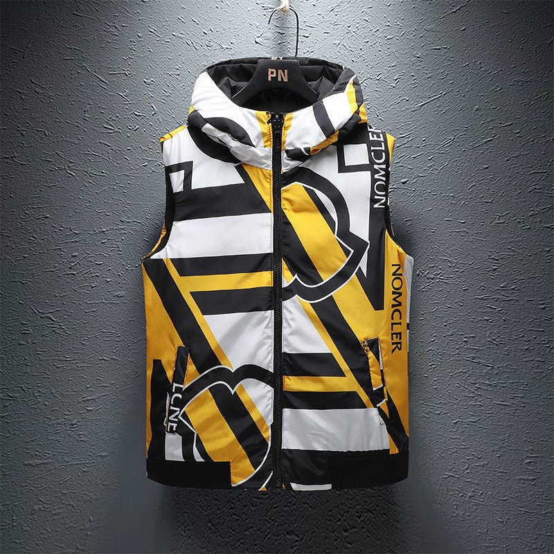 Aesthetic Men's Down Vest - AWAKENING AESTHETICS