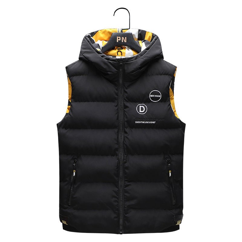 Aesthetic Men's Down Vest - AWAKENING AESTHETICS