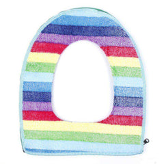 Aesthetic Rainbow Toilet Seat Cover