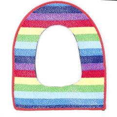 Aesthetic Rainbow Toilet Seat Cover