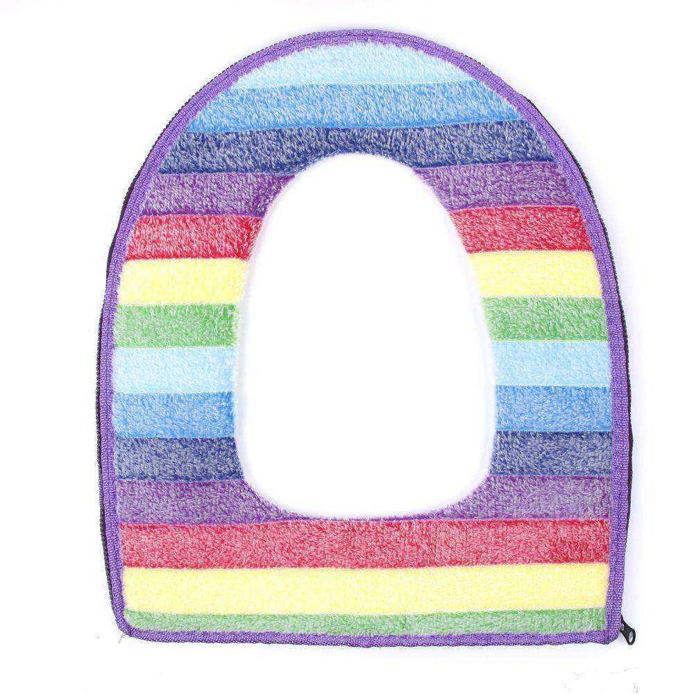 Aesthetic Rainbow Toilet Seat Cover