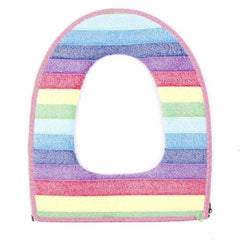 Aesthetic Rainbow Toilet Seat Cover