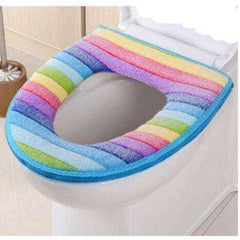 Aesthetic Rainbow Toilet Seat Cover