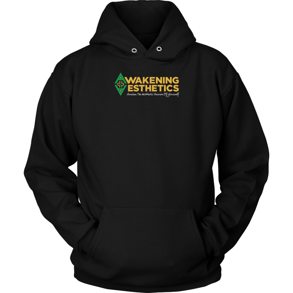 Awakening Aesthetics Hoody Sweater Half Print Size - AWAKENING AESTHETICS
