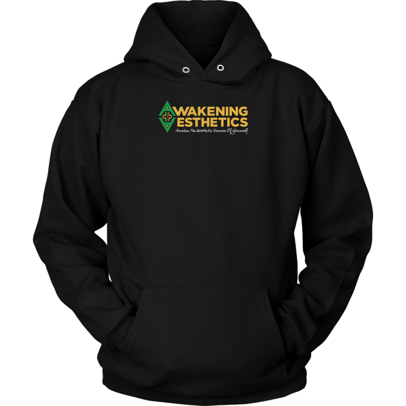 Awakening Aesthetics Hoody Sweater Half Print Size - AWAKENING AESTHETICS