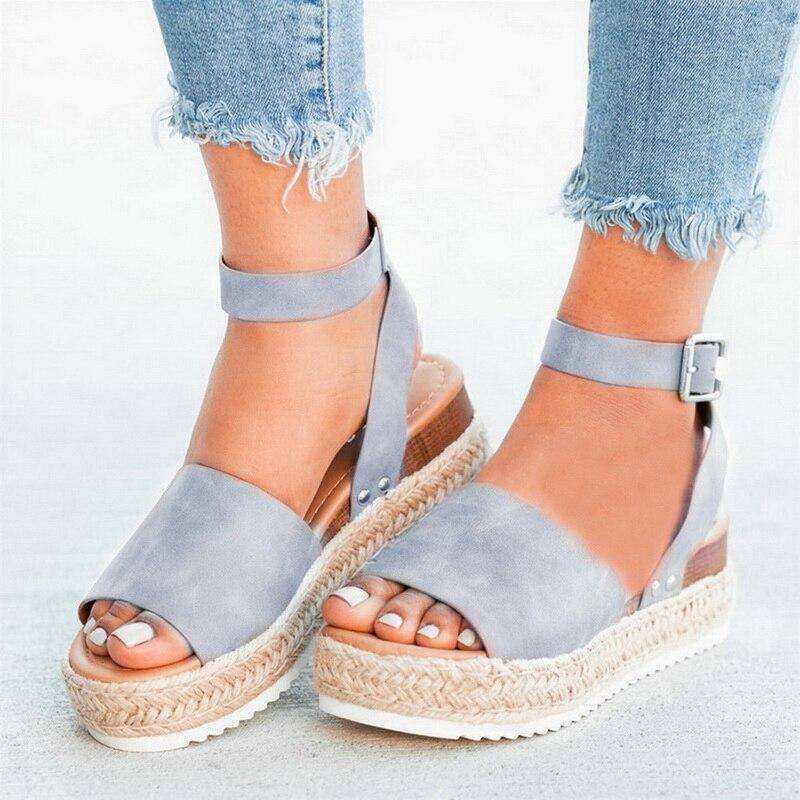 Flip Flop Chaussures Femme Platform Pumps Wedge Sandals