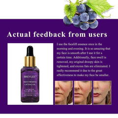 Rapid Skin Firming Lifting Face Essential Oil Massage